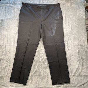 Lauren Ralph Lauren Men's 42x32 Total Comfort Black Dress Pants 100% Wool READ